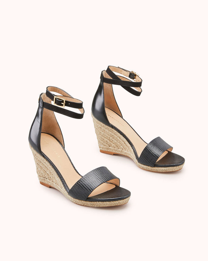 Sandale compensée ZEMI Dada sport preloved - seconde main