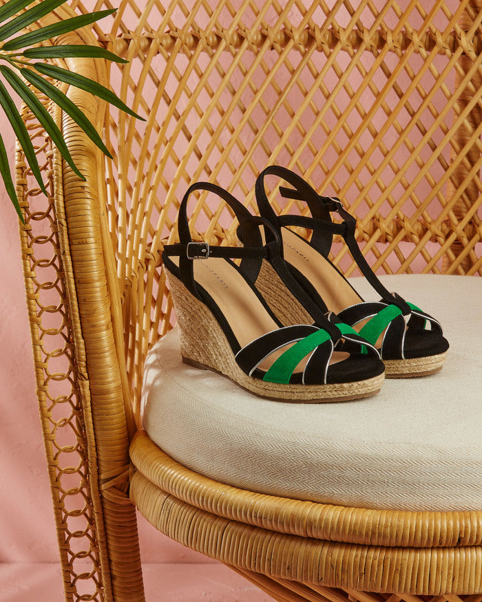 Sandale compensée HORILLA Dada sport preloved - seconde main