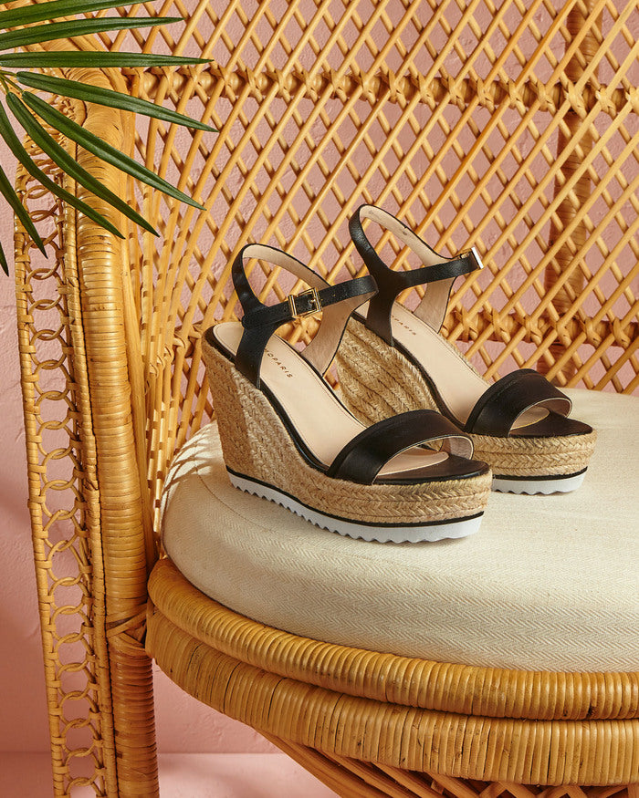 Sandale compensée JANINE Dada sport preloved - seconde main