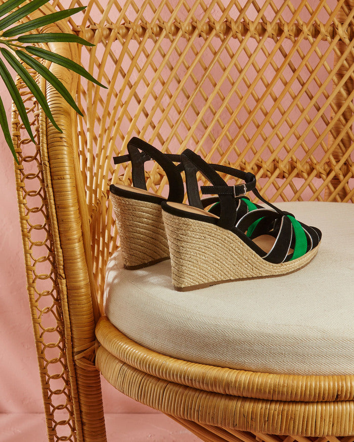 Sandale compensée HORILLA Dada sport preloved - seconde main