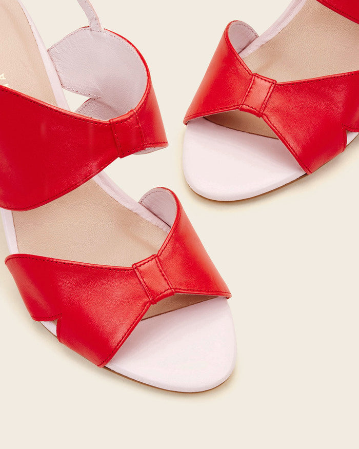 Sandale à talons MONCOEUR Dada sport preloved - seconde main