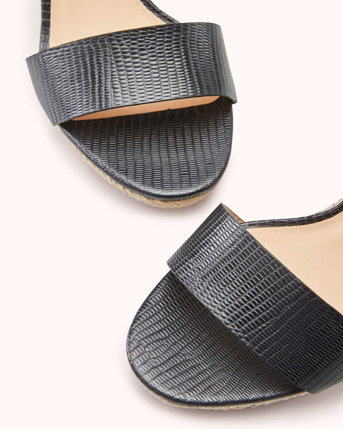 Sandale compensée ZEMI Dada sport preloved - seconde main