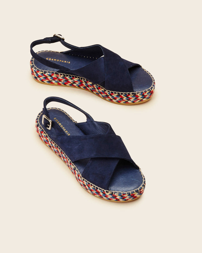 Sandale compensée NAELA Dada sport preloved - seconde main