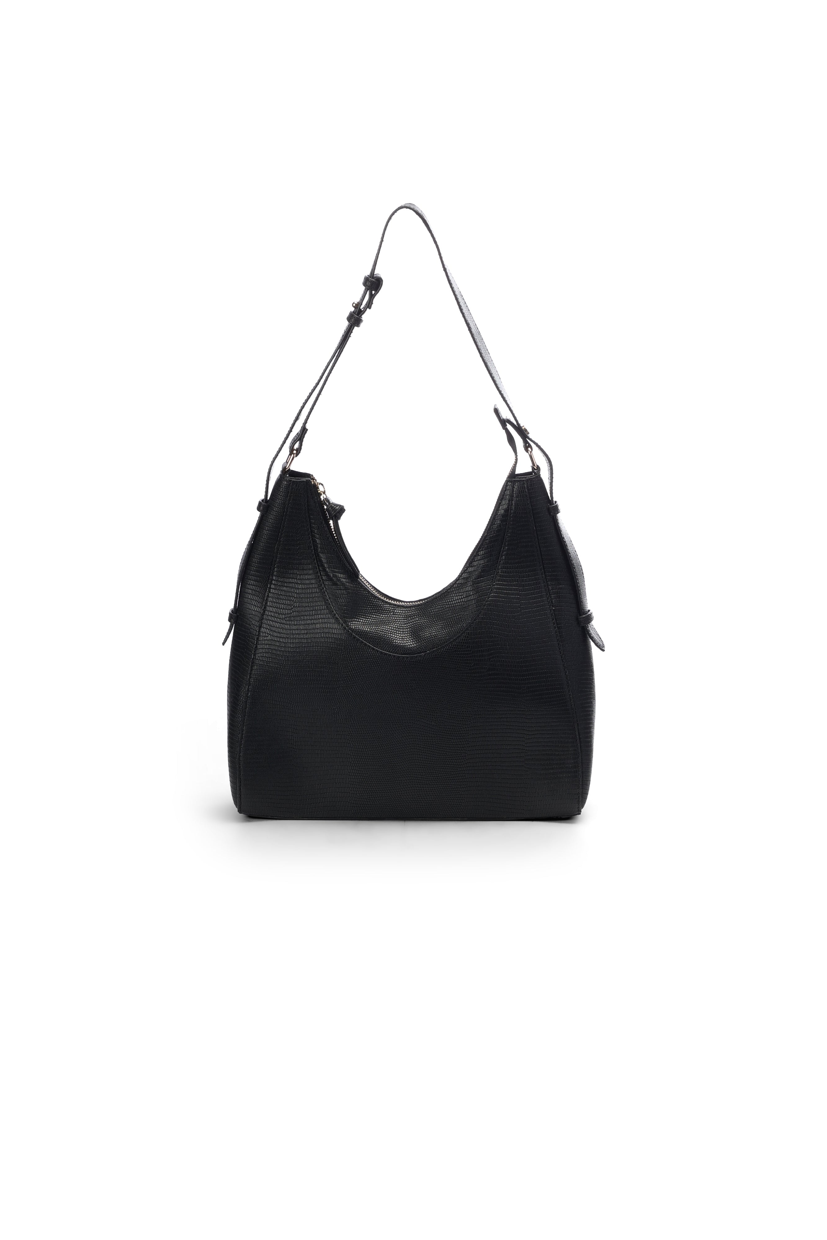Sac grand volume en cuir noir Dada sport preloved - seconde main