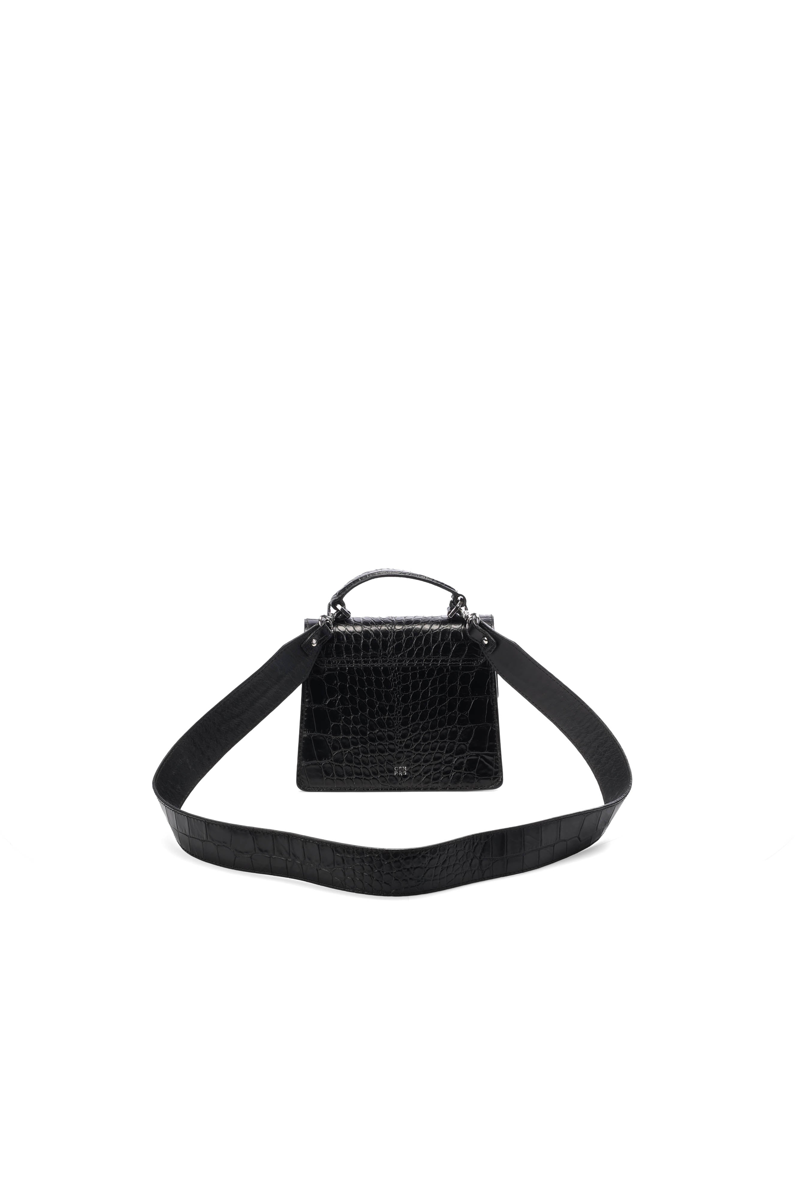 Petit sac en cuir noir Dada sport preloved - seconde main