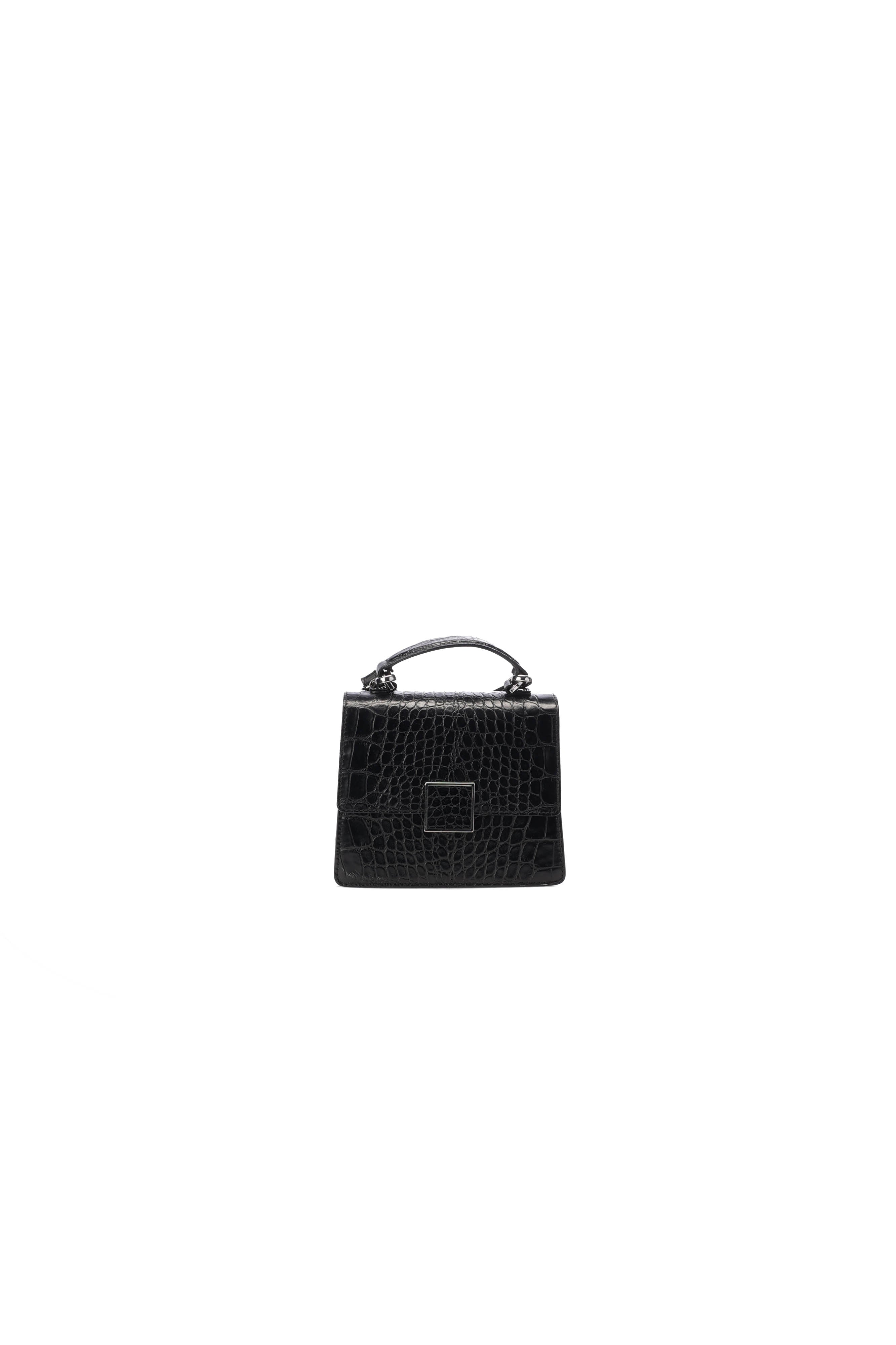 Petit sac en cuir noir Dada sport preloved - seconde main