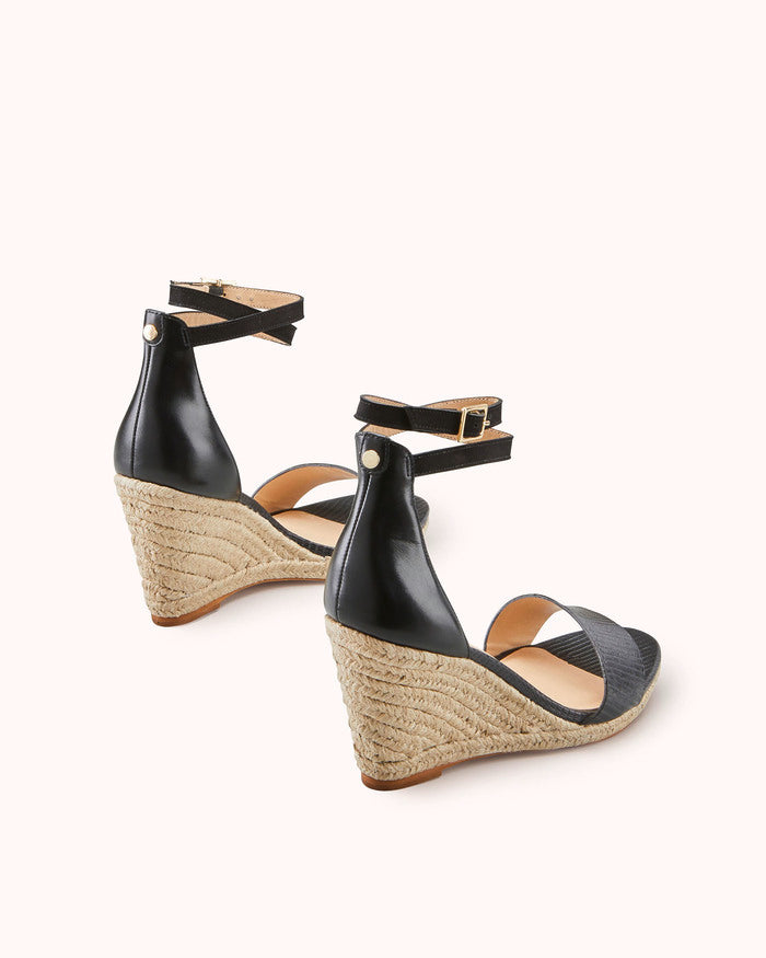 Sandale compensée ZEMI Dada sport preloved - seconde main