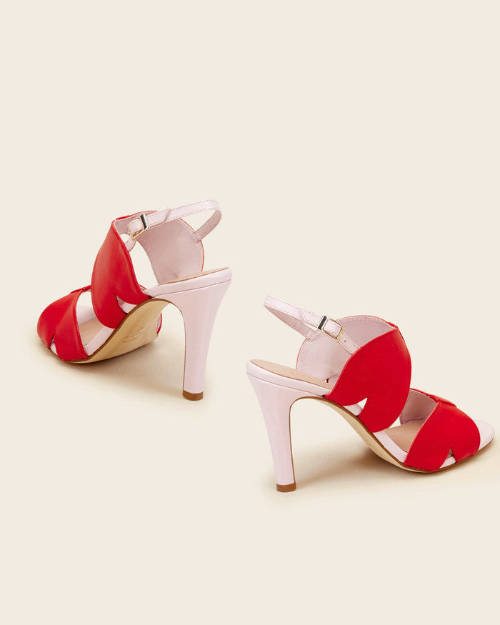 Sandale à talons MONCOEUR Dada sport preloved - seconde main