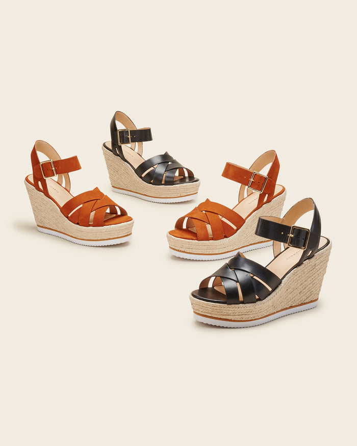 Sandale compensée ZIZA Dada sport preloved - seconde main