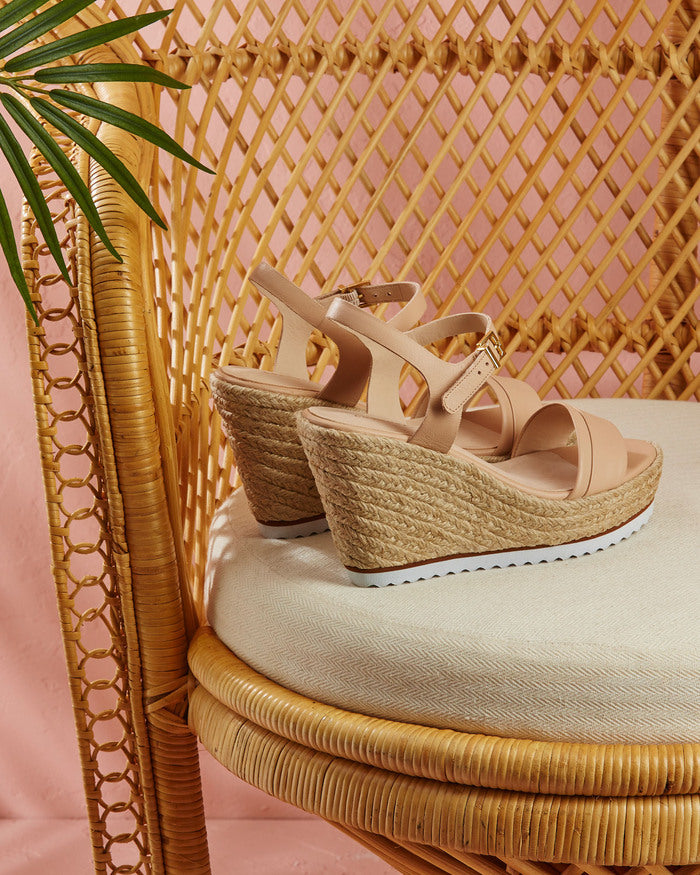 Sandale compensée JANINE Dada sport preloved - seconde main