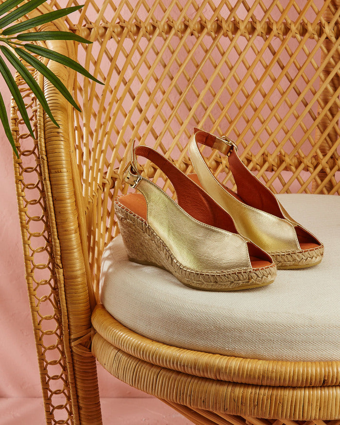 Sandale compensée NALA Dada sport preloved - seconde main